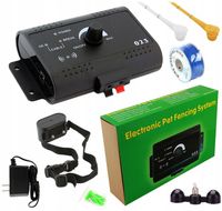 PASTUCH ELEKTRYCZNY OGRODZENIE DLA PSA PSÓW KOJEC OBROŻA REGULACJA AG161