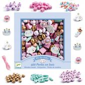 Djeco Zestaw do tworzenia biżuterii 400 el - TĘCZA