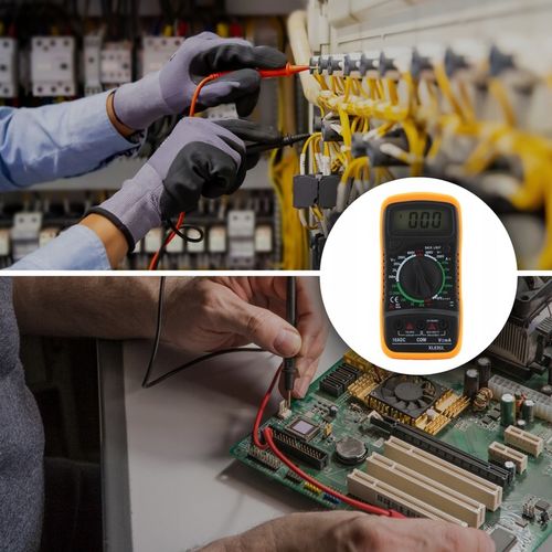 PROFESJONALNY MIERNIK PRĄDU DO MIERZENIA AMPEROMIERZ CYFROWY LCD UNIWERSALN na Arena.pl