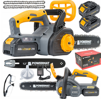 PIŁA ŁAŃCUCHOWA AKUMULATOROWA GAŁĘZIÓWKA MINI PILARKA 2x AKU 4AH 2x ŁAŃCUCH