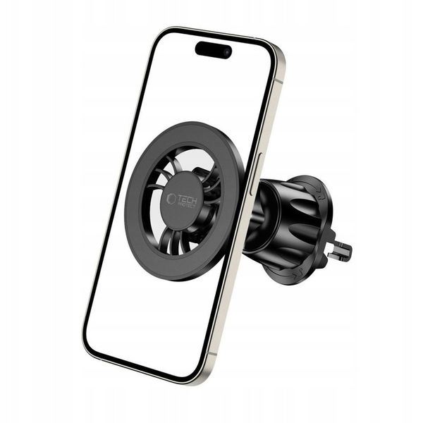 TECH-PROTECT N56 MAGNETIC MAGSAFE VENT CAR MOUNT BLACK zdjęcie 2