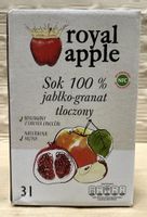 Royal Apple 3L Sok 100% jabłko-granat
