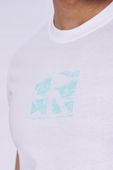 T-shirt biały bawełniany CALVIN KLEIN JEANS J30J325204 M