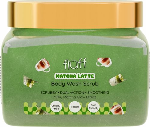 FLUFF PEELING DO MYCIA CIAŁA MATCHA LATTE 350 ML na Arena.pl