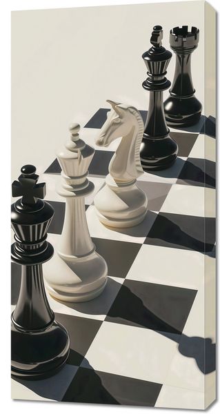 Obraz 50x100cm Szach i Mat zdjęcie 1