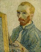 Portrait of Vincent van Gogh, Vincent van Gogh - plakat 50x70 cm