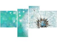 100 55CM OBRAZ 4 ELEM PUSZYSTY DMUCHAWIEC PŁÓTNO DRUK