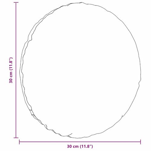 Poduszki na siedziska 2 pcs Jasnożółty Ø 30 cm na Arena.pl