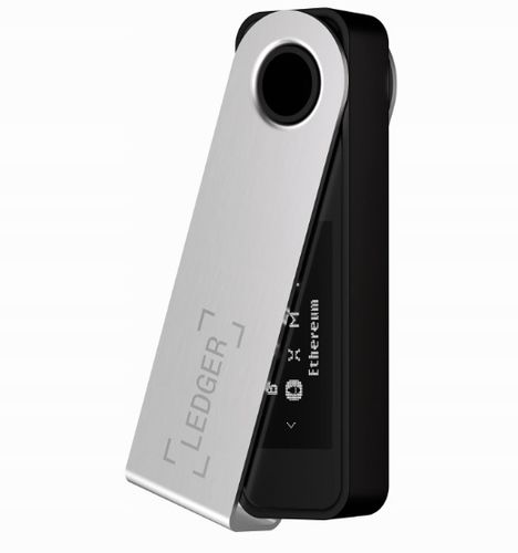 Portfel Ledger nano S PLUS wallet kryptowaluty BTC ETH XRP ADA SOL DOGE XLM na Arena.pl