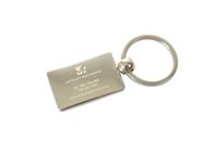 Metalowe breloki do kluczy grawer jednostronny 10 szt.