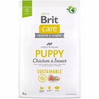 BRIT Care Sustainable Puppy z kurczakiem 3 kg