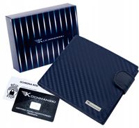 KOCHMANSKI skórzany portfel męski mały cieńki slim