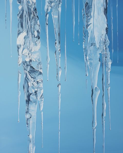 Plakat 40x50cm Kryształowe Sople zdjęcie 1