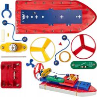 SEKRETY ELEKTRONIKI ZESTAW SAMOCHÓD + ŁÓDKA NAPĘD