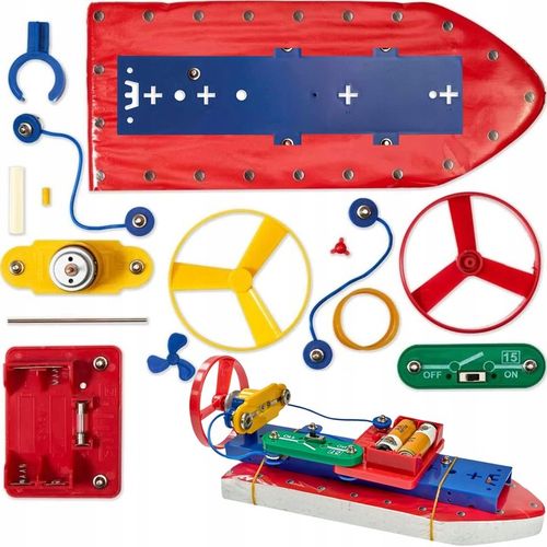 SEKRETY ELEKTRONIKI ZESTAW SAMOCHÓD + ŁÓDKA NAPĘD na Arena.pl