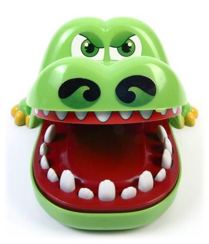 DLA DZIECI  GRA ZRĘCZNOŚCIOWA KROKODYL  CHORY ZĄBEK na Arena.pl