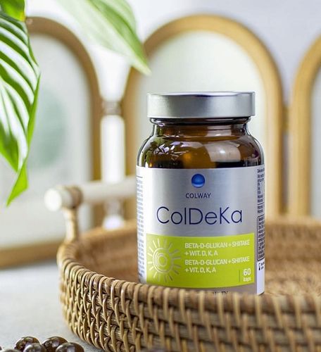 ____ColDeKa____Colway Witaminy D3 K2 A SHIITAKE + BETA D GLUKAN 60 kapsułek na Arena.pl