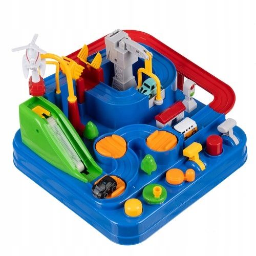 SAMOCHODOWY TOR PRZESZKÓD INTERAKTYWNY ZJAZD DLA AUTEK GRA NA PREZENT +AUTA na Arena.pl