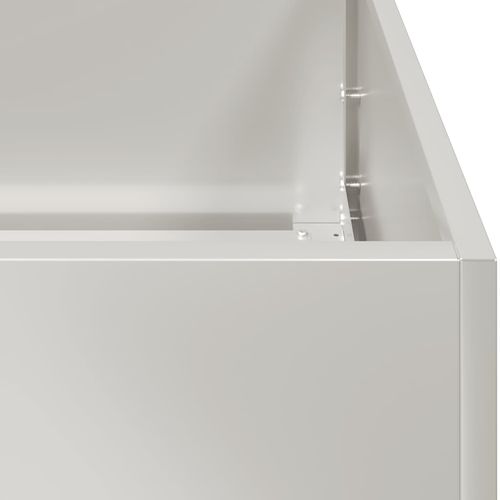 Doniczka 80x80x30 cm Stal nierdzewna na Arena.pl