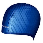 Czepek pływacki silikonowy na długie włosy na basen bąbelkowy Aqua-Sport