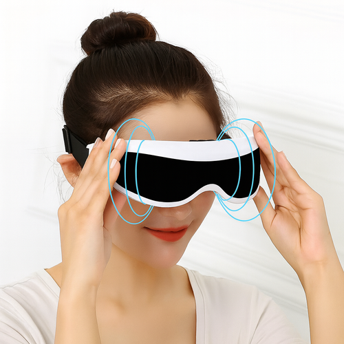 Masażer oczu Okulary magnetyczne wibracyjne masujące skroń okolice oczu na Arena.pl