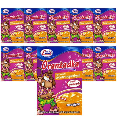 Emix Oranżada o smaku owoców tropikalnych 16 g x 10 sztuk na Arena.pl