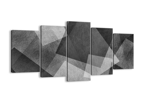 Obraz Na Płótnie - Kompozycja Modern - 160X85 Cm - Ea160X85-3996 na Arena.pl