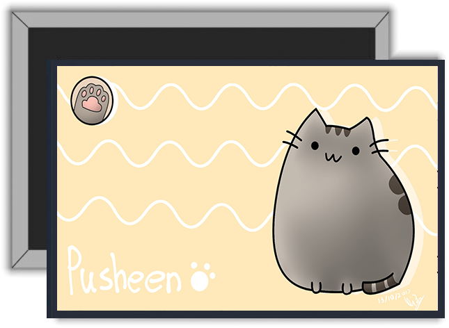 Magnes na lodówkę Pusheen zdjęcie 1