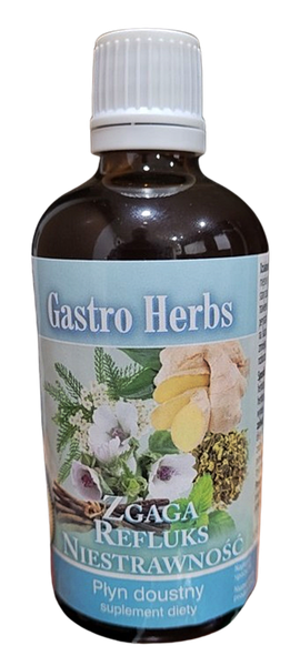 Gastro Herbs Zgaga Refluks Niestrawność 100ml zdjęcie 1