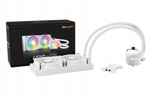 Chłodzenie wodne be quiet! Light Loop BW021 ARGB 240mm białe na Arena.pl