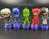 ZESTAW FIGUREK PJMASKS PIDŻAMERSI ZABAWKA 6 FIGUREK Z BAJKI