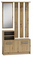 Garderoba TopEshop M-MP-G-VER-VERA-ART 85 x 180 x 24 cm dąb artisan