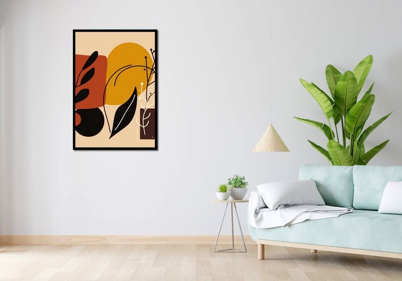 Plakat 70x100cm Ciepłe Kontury zdjęcie 4