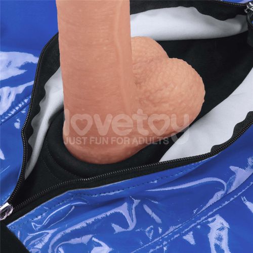 chic strap on shorts (36   39 inch waist) blue na Arena.pl