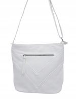 Herisson - torebka worek kieszonka na zamek przeszycia biały 1052L2070