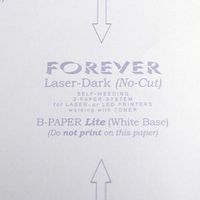 Forever Laser-Dark (No-Cut) B-Paper Lite A4XL - 1 arkusz