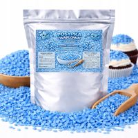 Posypka Waflowa Niebieska - dekoracja tortu ciast babeczek posypka 100g