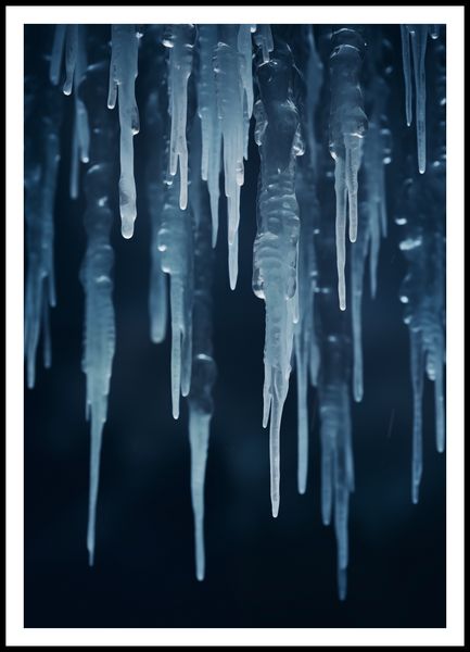Plakat 70x100cm Zimowy Szept zdjęcie 3