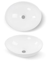 Umywalka nablatowa owalna GALA
