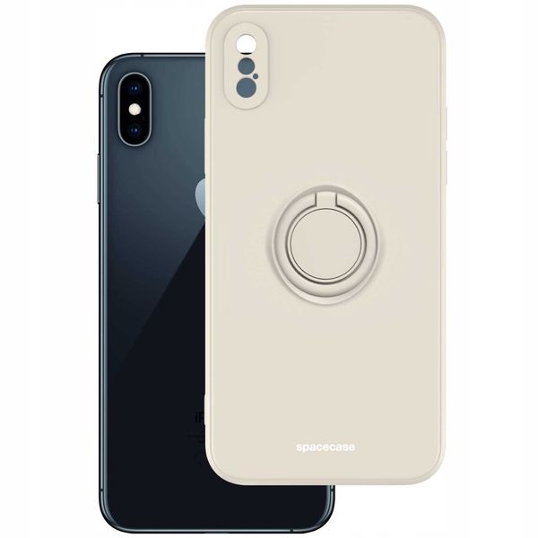 Spacecase Silicone Ring Iphone Xs Max Bone zdjęcie 2