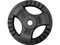 Obciążenie żeliwne do sztangi grafitowe (30,5 mm) 5 kg