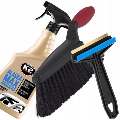 Zestaw K2 Alaska Max 700 ml Odmrażacz Do Szyb Murska 575 Vikan Szczotka na Arena.pl