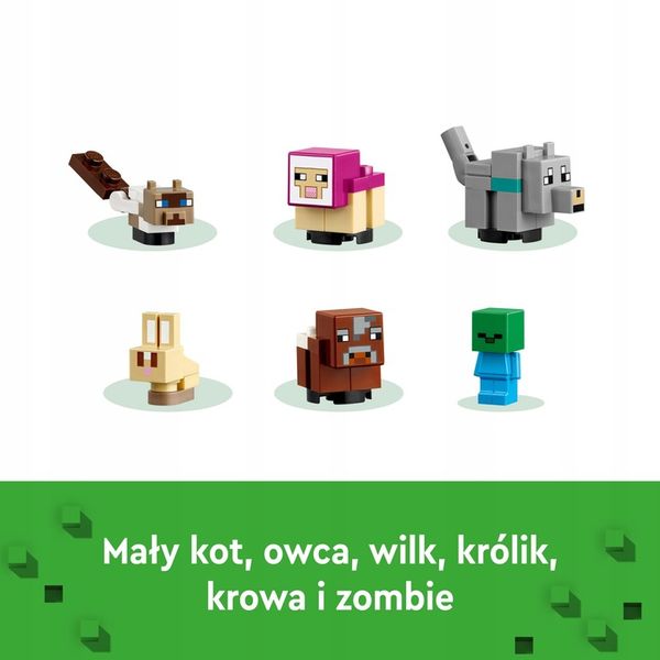 LEGO Minecraft Rezerwat zwierząt 21253 . zdjęcie 6