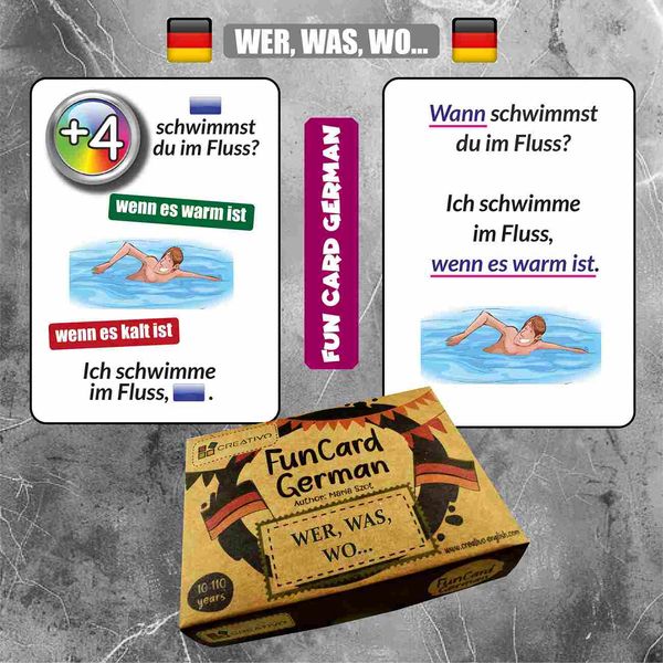 Fun Card German. Wer, Was, Wo... zdjęcie 3