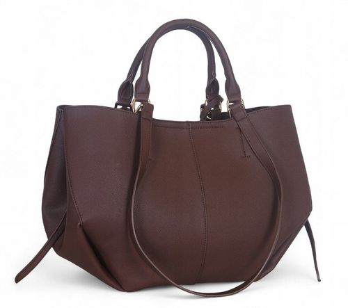 Gallantry Paris Genialna czekoladowa torebka shopper Łódka Pola Portfelik na Arena.pl