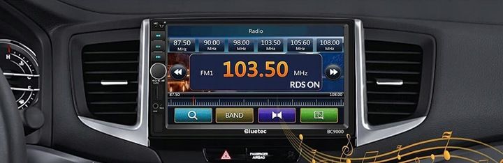 RADIO SAMOCHODOWE BLUETOOTH 2 DIN 7" RDS USB MICRO SD 4x50W KAMERA zdjęcie 7