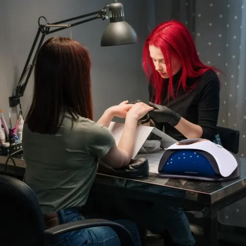 LAMPA DO PAZNOKCI UV LED 168W MANICURE PEDICURE na Arena.pl