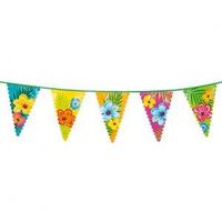banner z flagami hibiscus aloha hawaje 6m