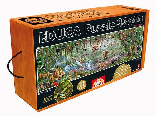 Educa Puzzle 33600 elementów, Wild Life na Arena.pl