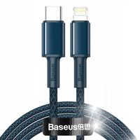 Kabel niktrade USB typ C - Apple Lightning 2 m niebieski